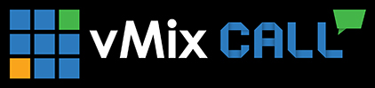 vMix Call Logo - White
